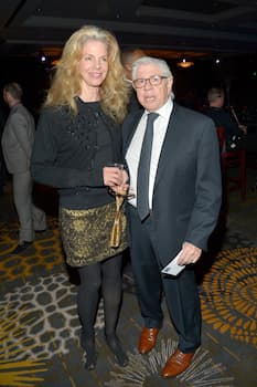 Christine Kuehbeck and her husband, Carl Bernstein photo