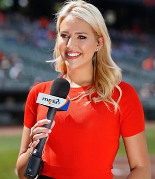 Orioles 1B Trey Mancini And NBC Sports Reporter Sara Perlman