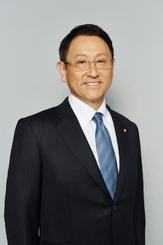 Akio Toyoda's photo