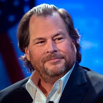 Marc Benioff's photo