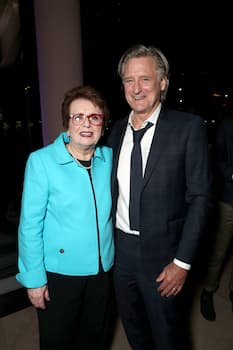 Larry King and Billie Jean King's photo