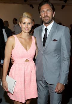 Therese Andersson And Henrik Lundqvist Photo