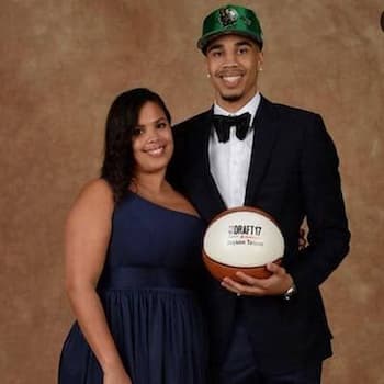 Jayson Tatum and Brandy Cole's Photo