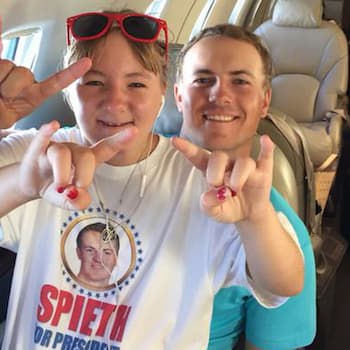 Ellie Spieth And Jordan Spieth Photo