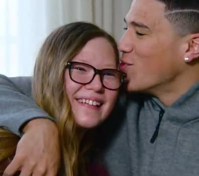 Mya Powell And Devin Booker Photo