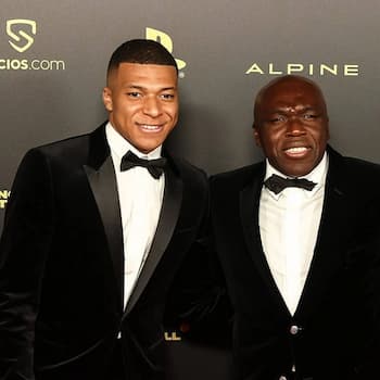 Kylian and Wilfried Mbappé Photo