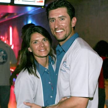 Christian Corry and Mia Hamm Photo