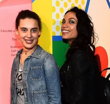 Isabella and Rosario Dawson Photo