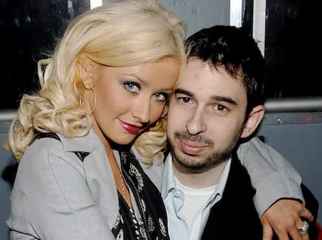 Christina Aguilera and Jordan Bratman's Photo