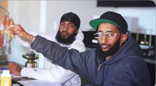 Nipsey Hussle and Samiel Asghedom's Photo