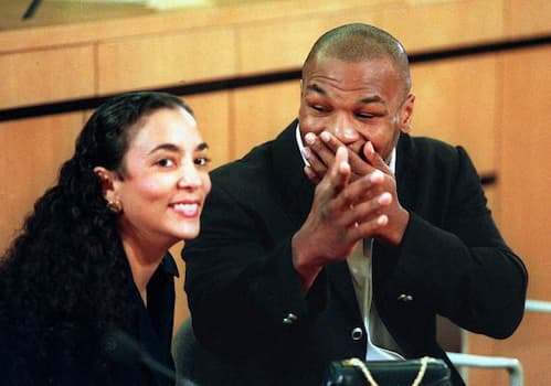 Monica Turner and Mike Tyson Photo