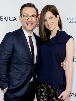 Christian Slater and Brittany Lopez Photo