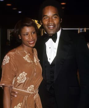 Marguerite Whitley's and O.J. Simpson's photo