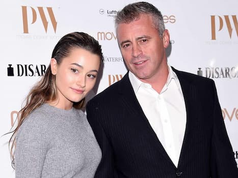 A Photo Of Marina Pearl Leblanc And Matt Leblanc