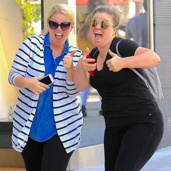 A Photo Of Alyssa Clarkson And Kelly Clarkson