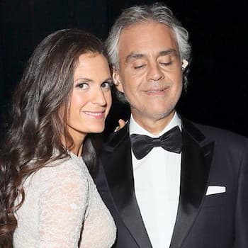 A photo of Veronica and Andrea Bocelli