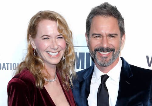Janet Holden and Eric McCormack's Photo